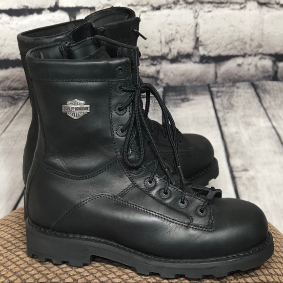 8.5 New Harley - Davidson leather riding Boots - Picture 2 of 8